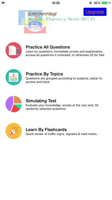 Emulate iPhone app Basic Theory Test Singapore ( BTT Test SG ) using MyAndroid Emulate iPhone app Basic Theory Test Singapore ( BTT Test SG ) using MyAndroid