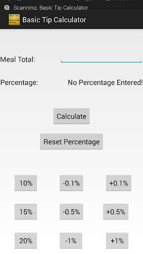 Run android online APK Basic Tip Calculator from MyAndroid or emulate Basic Tip Calculator using MyAndroid