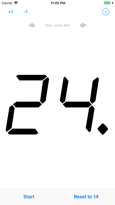 Emulate iPhone app Basketball 24s/14s Shot Clock using MyAndroid Emulate iPhone app Basketball 24s/14s Shot Clock using MyAndroid