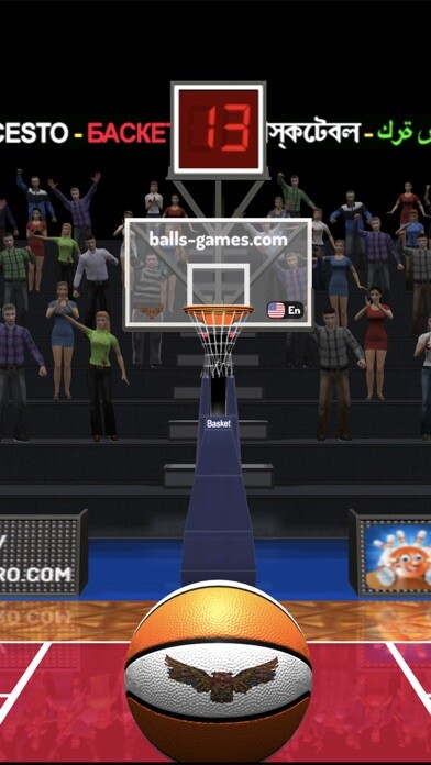 Emulate iPhone app Basketball 3D Shooting Contest using MyAndroid Emulate iPhone app Basketball 3D Shooting Contest using MyAndroid