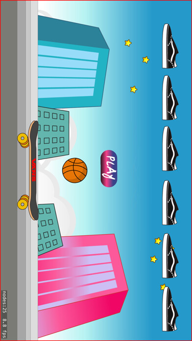 Emulate iPhone app BasketballBreakOutGame using MyAndroid Emulate iPhone app BasketballBreakOutGame using MyAndroid
