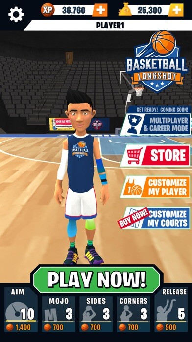 Emulate iPhone app Basketball Longshot using MyAndroid Emulate iPhone app Basketball Longshot using MyAndroid