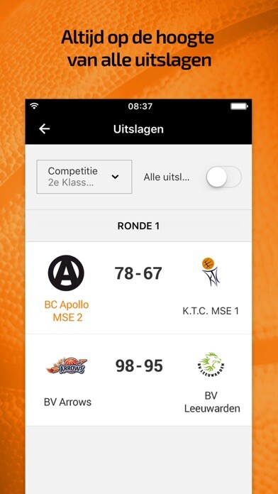 Emulate iPhone app Basketball.nl using MyAndroid Emulate iPhone app Basketball.nl using MyAndroid