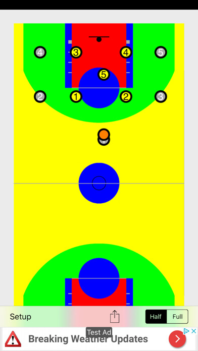 Emulate iPhone app Basketball Playmaker using MyAndroid