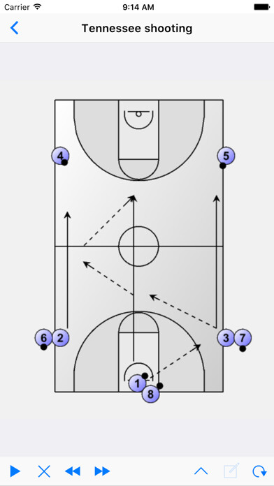 Emulate iPhone app Basketball Playview using MyAndroid