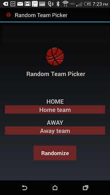 Emulate Android APK Basketball Random Team Picker Emulate Android APK Basketball Random Team Picker