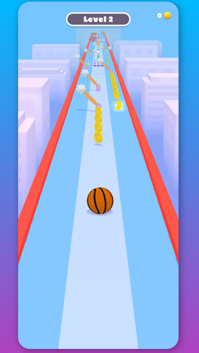 Emulate iPhone app Basketball Roll 3D using MyAndroid Emulate iPhone app Basketball Roll 3D using MyAndroid
