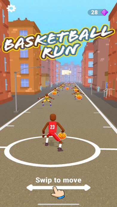 Emulate iPhone app Basketball Run - 3D using MyAndroid Emulate iPhone app Basketball Run - 3D using MyAndroid