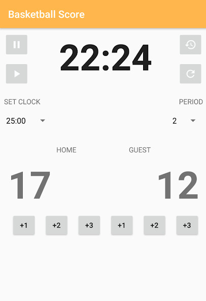 Run android online APK Basketball Score from MyAndroid or emulate Basketball Score using MyAndroid