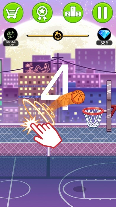 Emulate iPhone app Basketball serial shooter using MyAndroid Emulate iPhone app Basketball serial shooter using MyAndroid