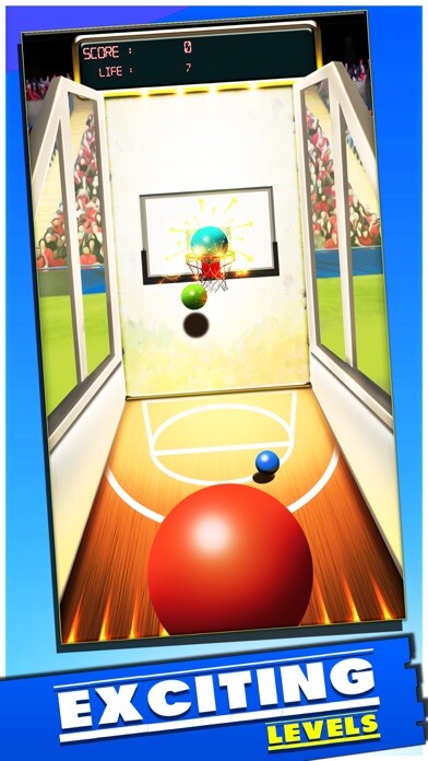 Emulate iPhone app Basketball Shot Battle Stars using MyAndroid