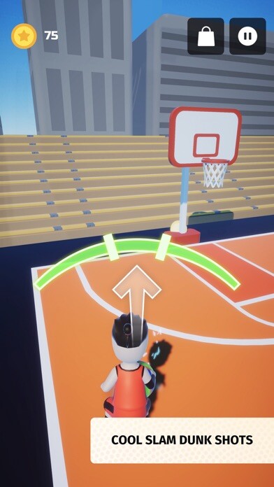 Emulate iPhone app Basketball Showdown - Sports using MyAndroid