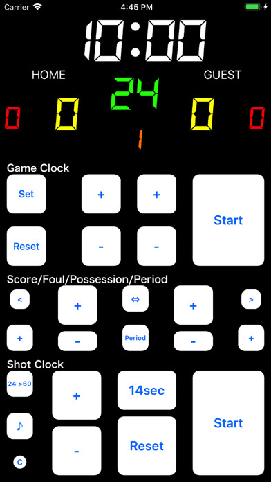 Emulate iPhone app Basketball Timer AIO using MyAndroid Emulate iPhone app Basketball Timer AIO using MyAndroid