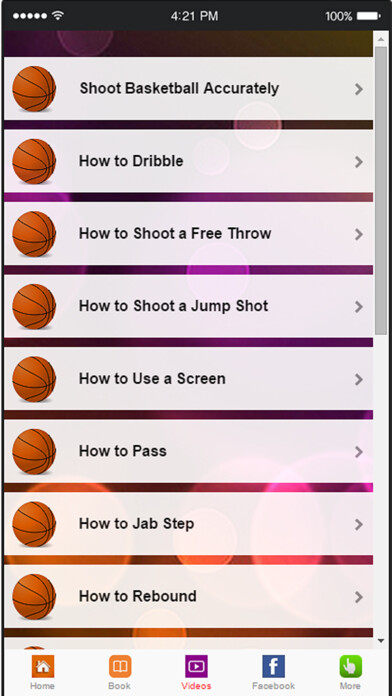 Emulate iPhone app Basketball Training -  How to Take Your Game To a Higher Level using MyAndroid