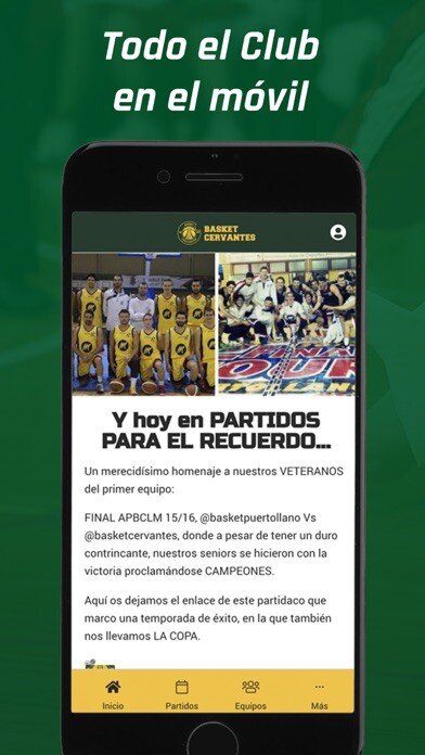 Emulate iPhone app Basket Cervantes using MyAndroid Emulate iPhone app Basket Cervantes using MyAndroid