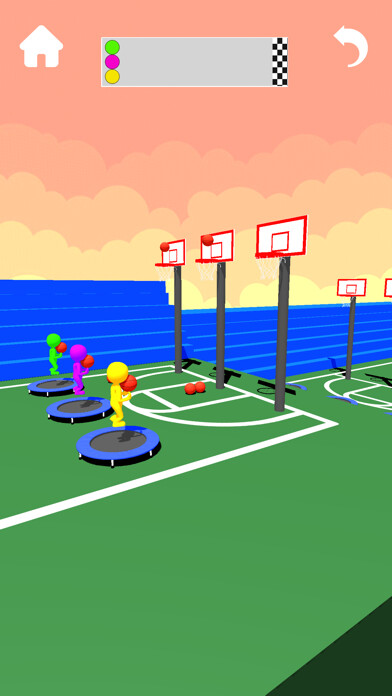 Emulate iPhone app Basket Jump Dunk 3D using MyAndroid Emulate iPhone app Basket Jump Dunk 3D using MyAndroid