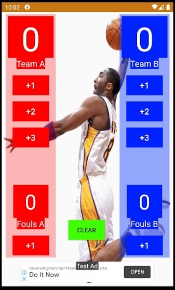 Emulate Android APK Basket Scoreboard