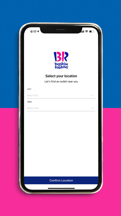 Emulate iPhone app Baskin Robbins Pakistan using MyAndroid Emulate iPhone app Baskin Robbins Pakistan using MyAndroid