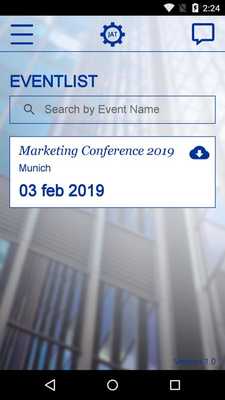 Emulate Android APK Basler EventApp