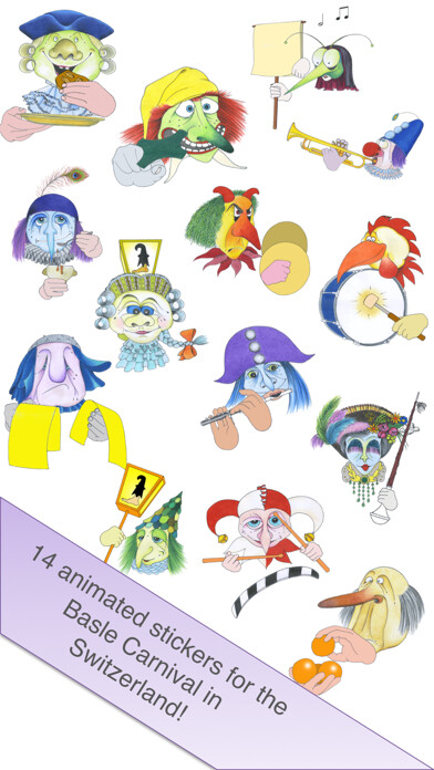 Emulate iPhone app Basler Fasnacht using MyAndroid