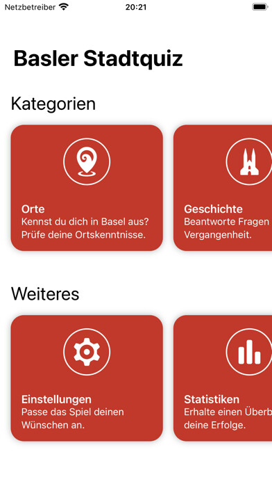 Emulate iPhone app Basler Stadtquiz using MyAndroid Emulate iPhone app Basler Stadtquiz using MyAndroid