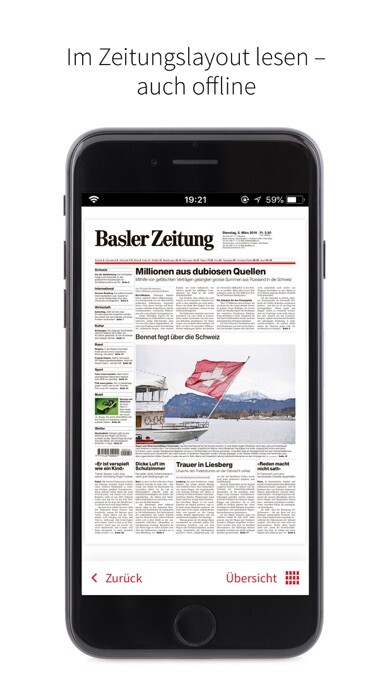 Emulate iPhone app Basler Zeitung E-Paper using MyAndroid Emulate iPhone app Basler Zeitung E-Paper using MyAndroid