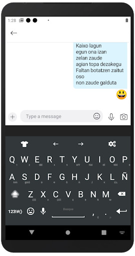 Run android online APK Basque Keyboard from MyAndroid or emulate Basque Keyboard using MyAndroid Run android online APK Basque Keyboard from MyAndroid or emulate Basque Keyboard using MyAndroid