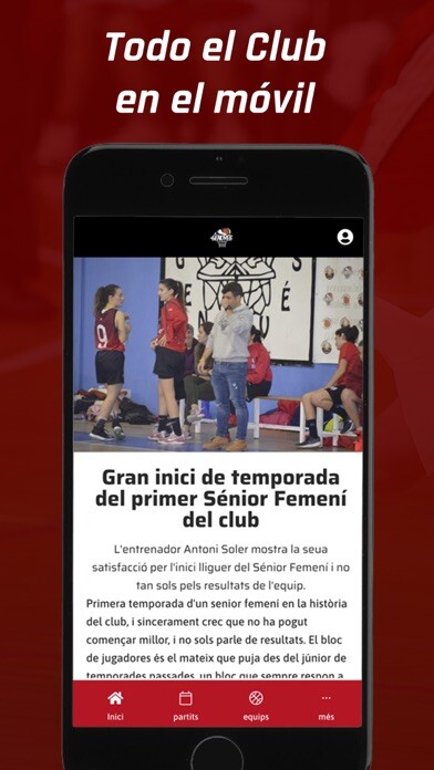 Emulate iPhone app Basquet Genoves using MyAndroid Emulate iPhone app Basquet Genoves using MyAndroid