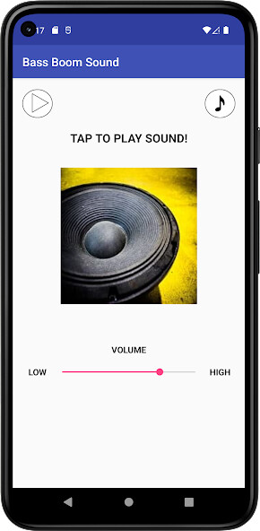 Run android online APK Bass Boom Sound from MyAndroid or emulate Bass Boom Sound using MyAndroid