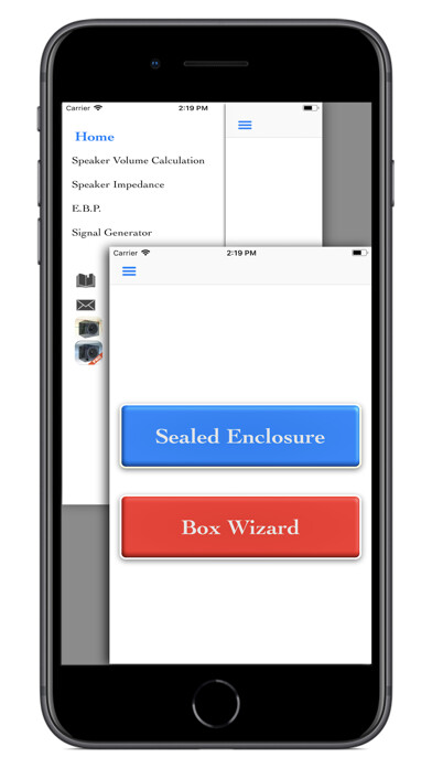 Emulate iPhone app BassBox Sealed Pro using MyAndroid Emulate iPhone app BassBox Sealed Pro using MyAndroid