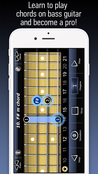 Emulate iPhone app Bass Chords LE using MyAndroid Emulate iPhone app Bass Chords LE using MyAndroid