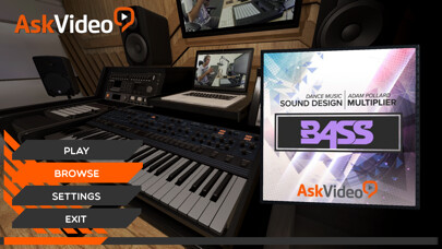 Emulate iPhone app Bass Dance Music Sound Design using MyAndroid