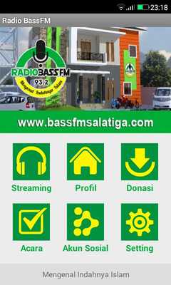 Emulate Android APK Bass FM Salatiga