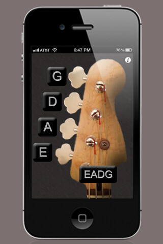 Emulate iPhone app Bass Guitar Tuner using MyAndroid Emulate iPhone app Bass Guitar Tuner using MyAndroid