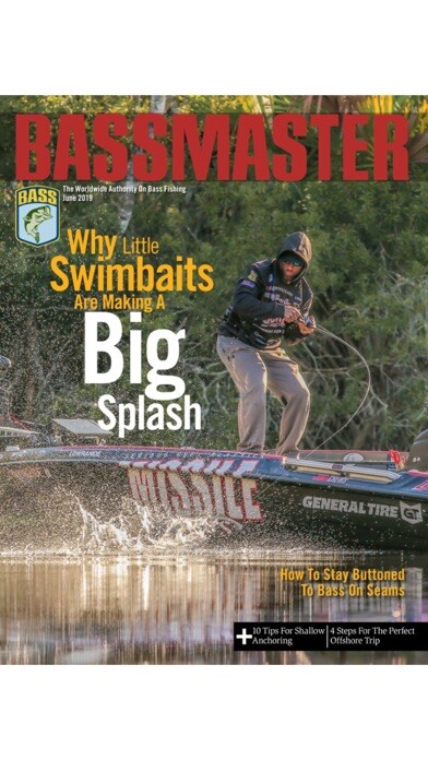 Emulate iPhone app Bassmaster Magazine using MyAndroid