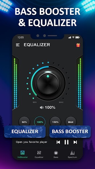 Run android online APK Bass Vol Boost - Equalizer from MyAndroid or emulate Bass Vol Boost - Equalizer using MyAndroid Run android online APK Bass Vol Boost - Equalizer from MyAndroid or emulate Bass Vol Boost - Equalizer using MyAndroid