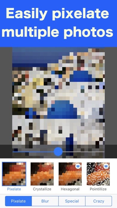 Emulate iPhone app Batch Blur using MyAndroid