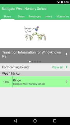Emulate Android APK Bathgate West Nursery School