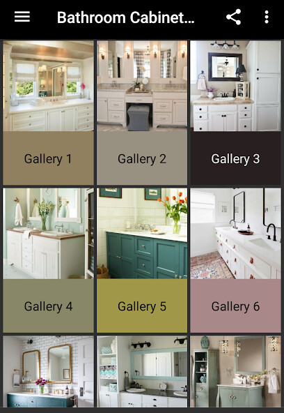 Run android online APK Bathroom Cabinet Decorating from MyAndroid or emulate Bathroom Cabinet Decorating using MyAndroid
