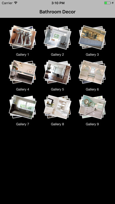 Emulate iPhone app Bathroom Decor using MyAndroid Emulate iPhone app Bathroom Decor using MyAndroid