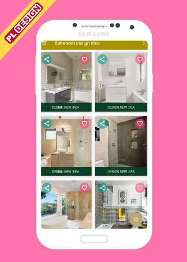 Run android online APK Bathroom design idea OFFLINE from MyAndroid or emulate Bathroom design idea OFFLINE using MyAndroid