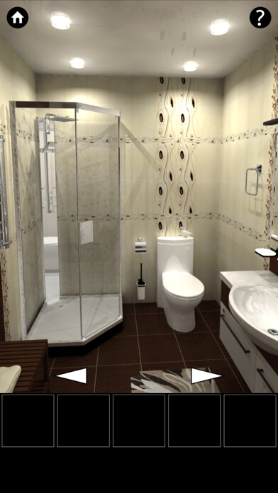 Emulate iPhone app Bathroom - room escape game - using MyAndroid