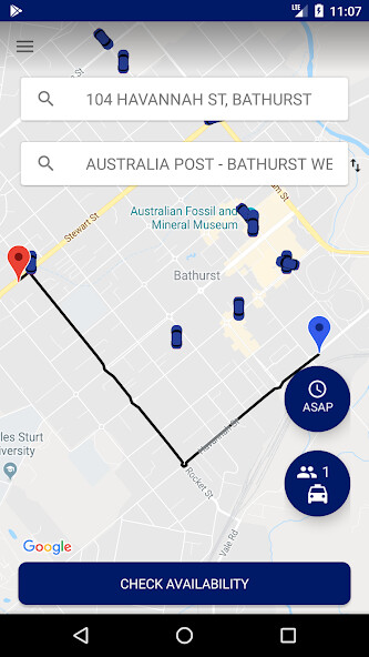 Run android online APK Bathurst Taxis from MyAndroid or emulate Bathurst Taxis using MyAndroid