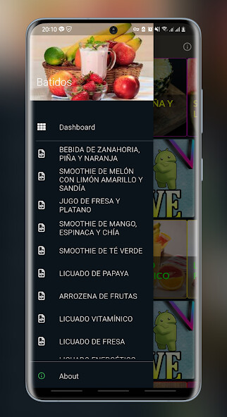 Run android online APK Batidos y Jugos Nutritivos from MyAndroid or emulate Batidos y Jugos Nutritivos using MyAndroid Run android online APK Batidos y Jugos Nutritivos from MyAndroid or emulate Batidos y Jugos Nutritivos using MyAndroid