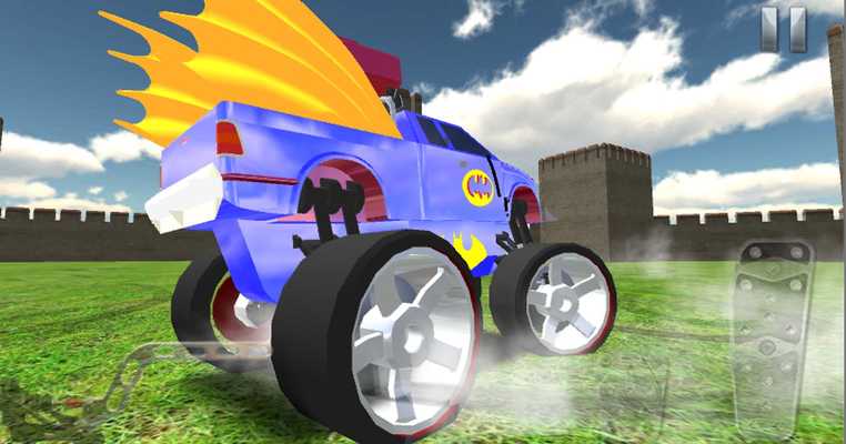 Emulate Android APK Batmobile Flight Drift:Castle