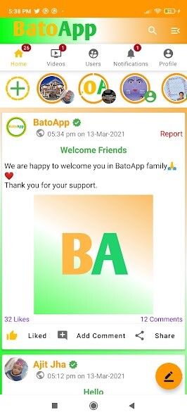 Run android online APK BatoApp from MyAndroid or emulate BatoApp using MyAndroid Run android online APK BatoApp from MyAndroid or emulate BatoApp using MyAndroid