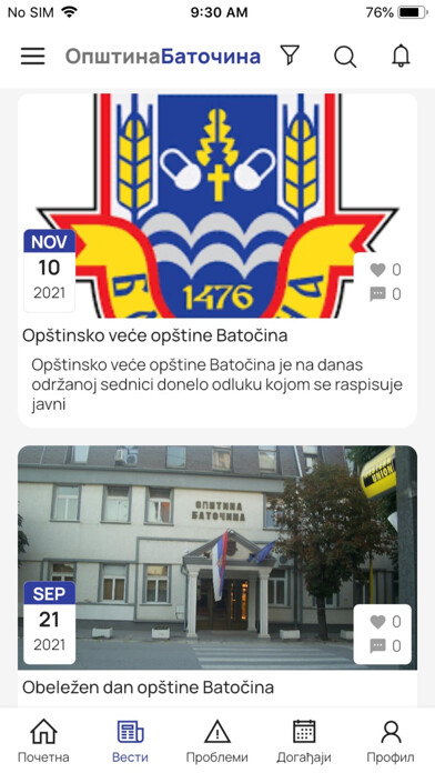 Emulate iPhone app Batočina using MyAndroid