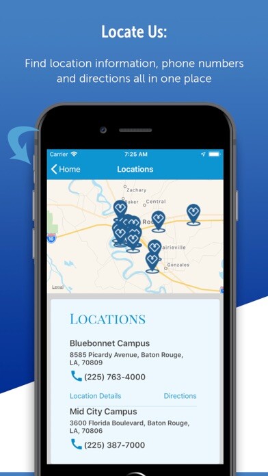 Emulate iPhone app Baton Rouge General Mobile using MyAndroid Emulate iPhone app Baton Rouge General Mobile using MyAndroid