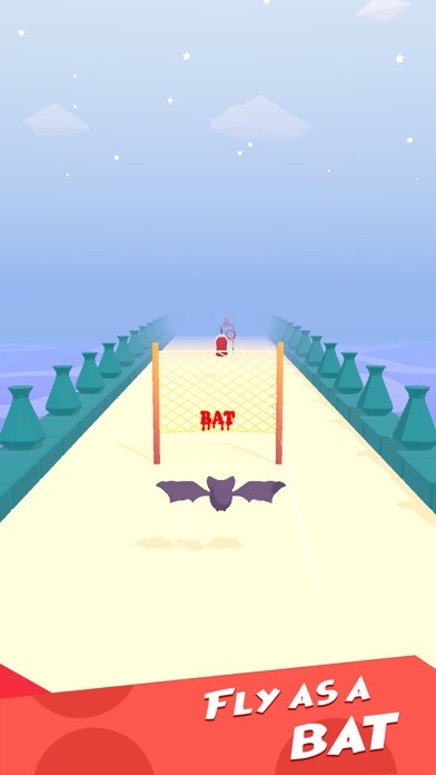 Emulate iPhone app Bat Run 3D using MyAndroid