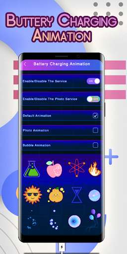 Run android online APK Battery Animation Charge 2021 from MyAndroid or emulate Battery Animation Charge 2021 using MyAndroid